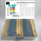 1280 шт. 12 Вт 1% 0,22-2,2 м ом 64 Значения Комплект резисторов в ассортименте
