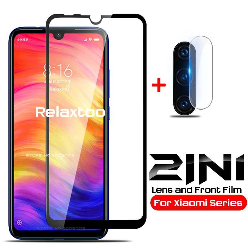 Защитная пленка 2 в 1 для объектива камеры Xiaomi Mi 9T 9 SE CC9 CC9E A3 A2 8 Lite Redmi Note K20 7 6 Pro 6A