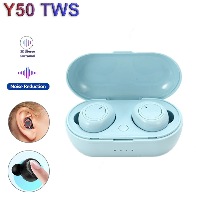 

Новинка Y50 TWS bluetooth наушники 5,0 TWS наушники bluetooth наушники-вкладыши стерео игровая гарнитура с зарядным боксом для телефона