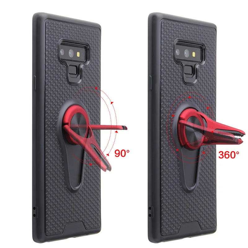 Чехол для Samsung Galaxy Note 10 Plus 8 9 с кольцом на палец кронштейн вентиляционного