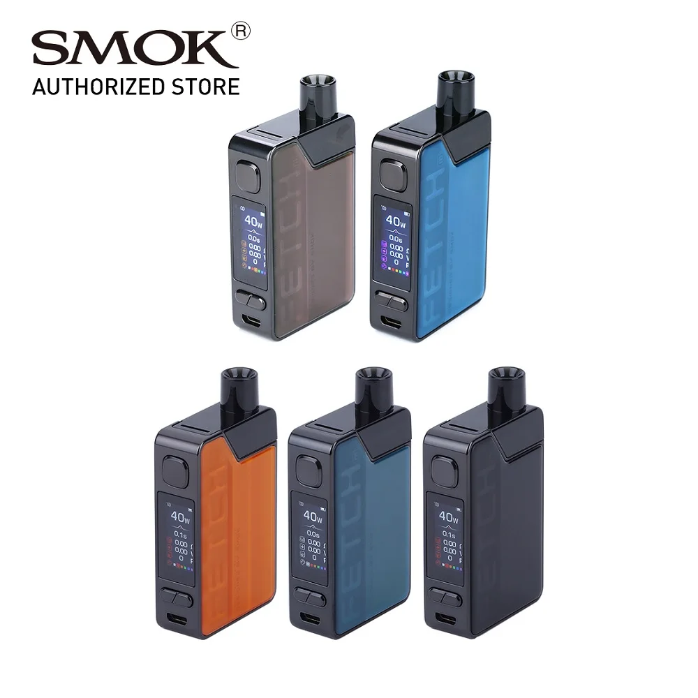 Оригинальный набор SMOK Fetch Mini Pod Vape с аккумулятором 1200 мАч и системой выборки 3 7 мл