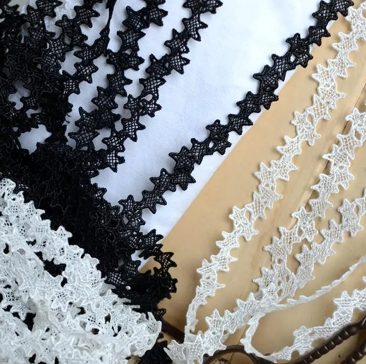 Кружевная лента из полиэстера с вышивкой 5 ярдов | Дом и сад