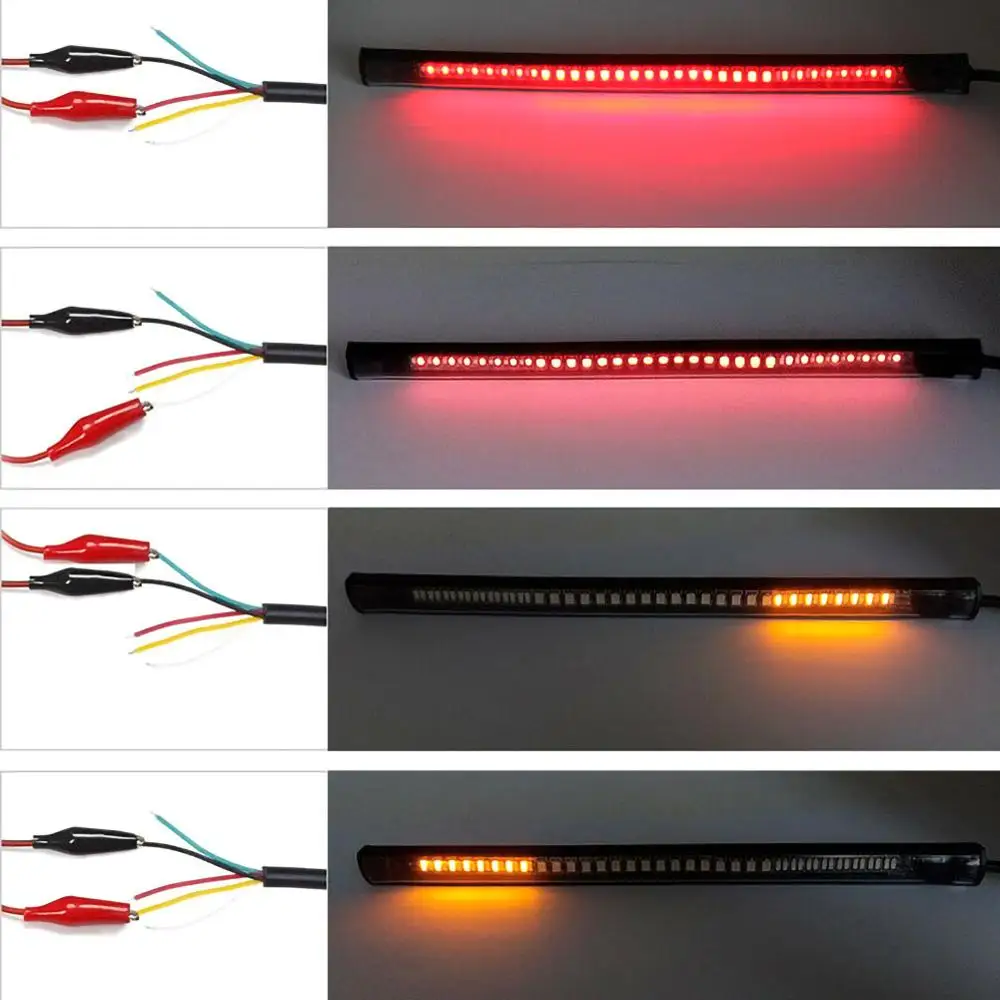Светодиодный светильник для мотоцикла гибкий 48 дюймов водонепроницаемый SMD