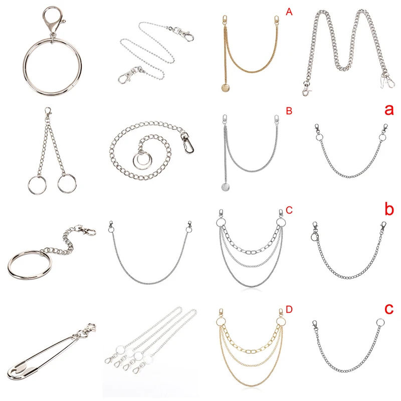 1 шт. модные ювелирные изделия в стиле хип хоп брелок рок панк джинсы Новинка