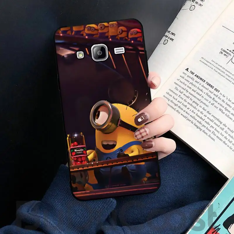 

Little Yellow Man Anime Custom Soft Phone Case For Samsung Galaxy J7 J6 J8 J4 J4Plus J7 DUO J7NEO J2 J7 Prime
