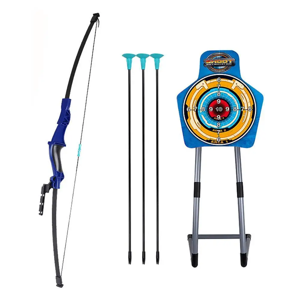 

Kids Boys Girls Bow Arrow Target Quiver Toy Set w/ LED Lights Kids Children Indoor Outdoor Sport Supplies Accessories