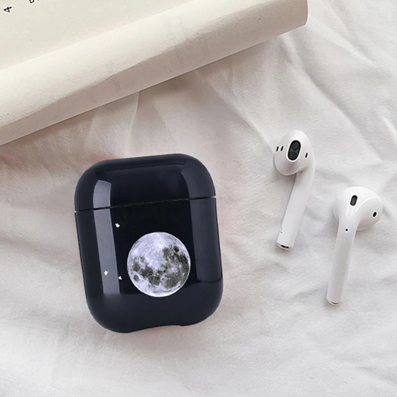 

Simple Star Earphone Case For Apple airpods Case Universe Bluetooth Earphone Case For Airpods Hard plastic Case
