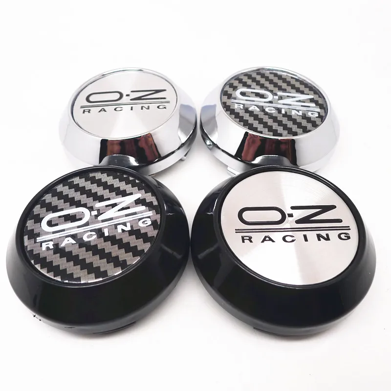 

4pcs For 64mm 57mm OZ Racing Car Wheel Hub Rim Center Cap Cover 45mm Badge Emblem Sticker