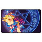(Для девочек в стиле темного мага; Play Mat) YGO настольные игры Playmats игры Нестандартная конструкция, игровой коврик, коврик для мыши ковры с БЕСПЛАТНОЙ ПОДАРОЧНОЙ сумкой