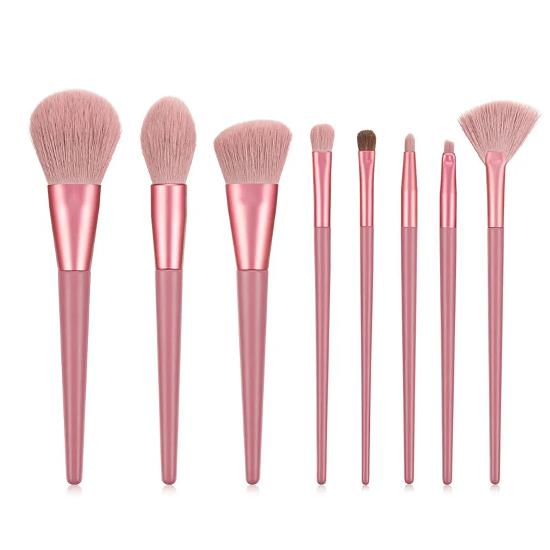 

Professional 8pcs/set Makeup Brushes Set Eye Shadow Foundation Powder Lip Make up Brushes Women Cosmetic Makeup Tools