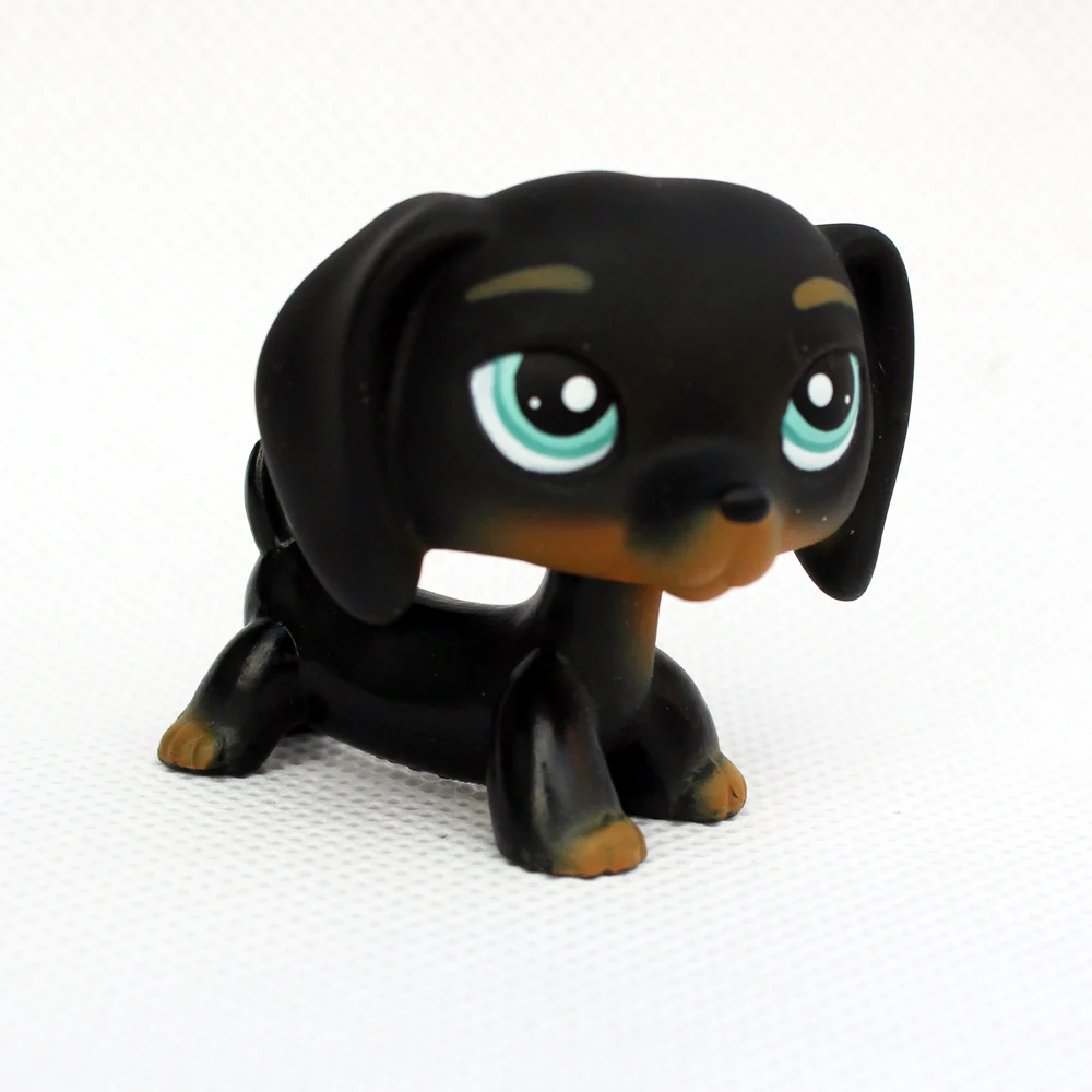 LPS кошка оригинальные маленькие игрушки из коллекции pet shop собаки породы такса #675