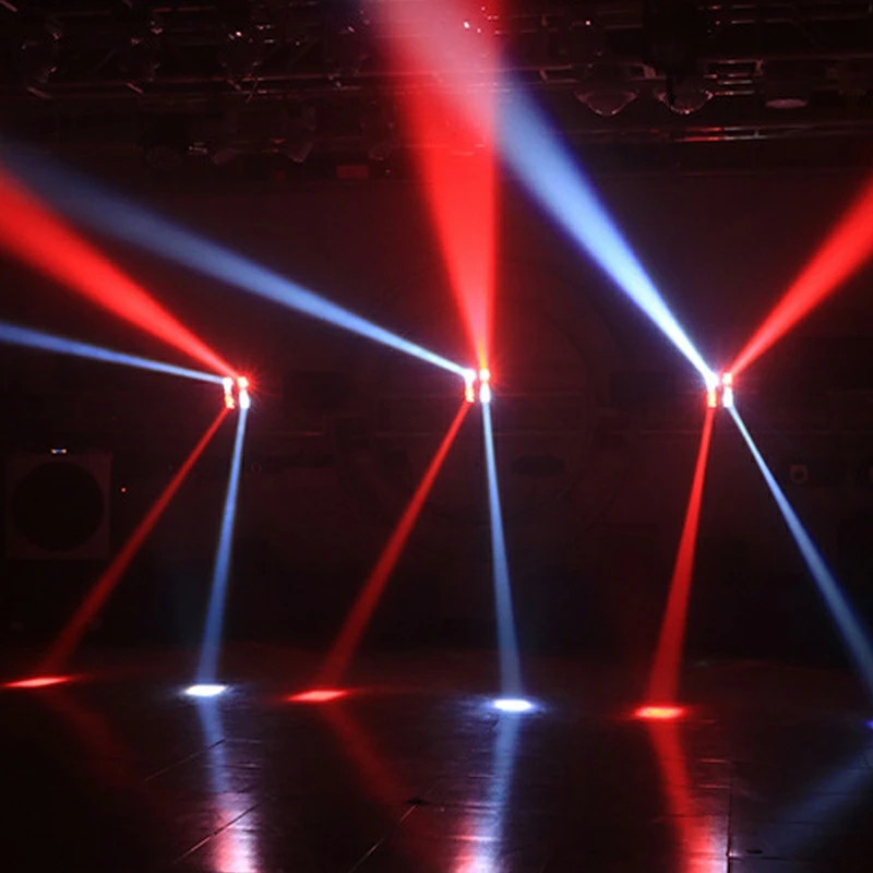 

Mini LED 8x10W RGBW Moving Head Light LED Spider Beam Stage Lighting DMX 512 Spider Light Good for DJ Nightclub Party