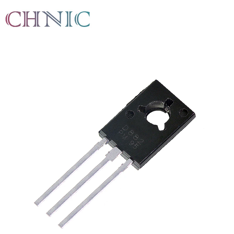 

10PCS/Lot Triode Transistor D882 2SD882 3A/40V TO-126 NPN Power Triode New Original