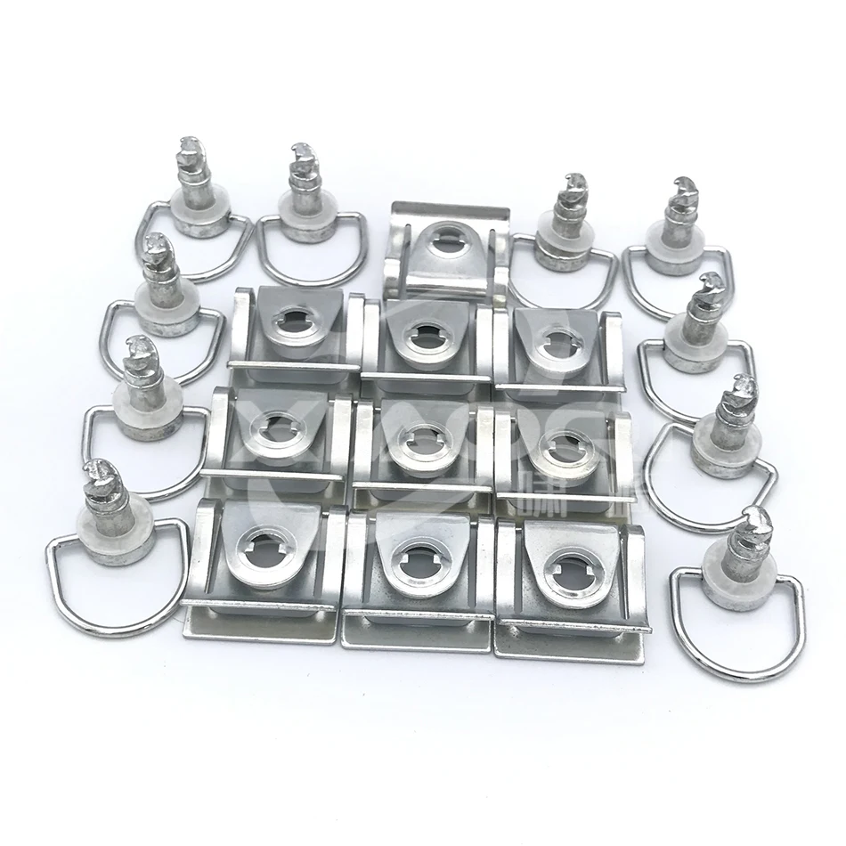 

Для Honda Suzuki Kwwasaki Yamaha Harley-Davidson Универсальный 10 шт. быстросъемный D-образный кольцевой Поворотный замок крепеж для мотоцикла