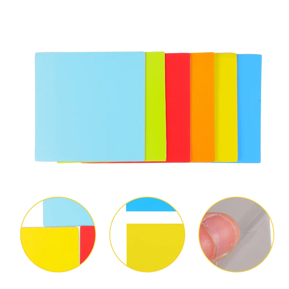 

1 set of Adhesive Paper Notepad Stationery Note Pads Waterproof Memo Pads
