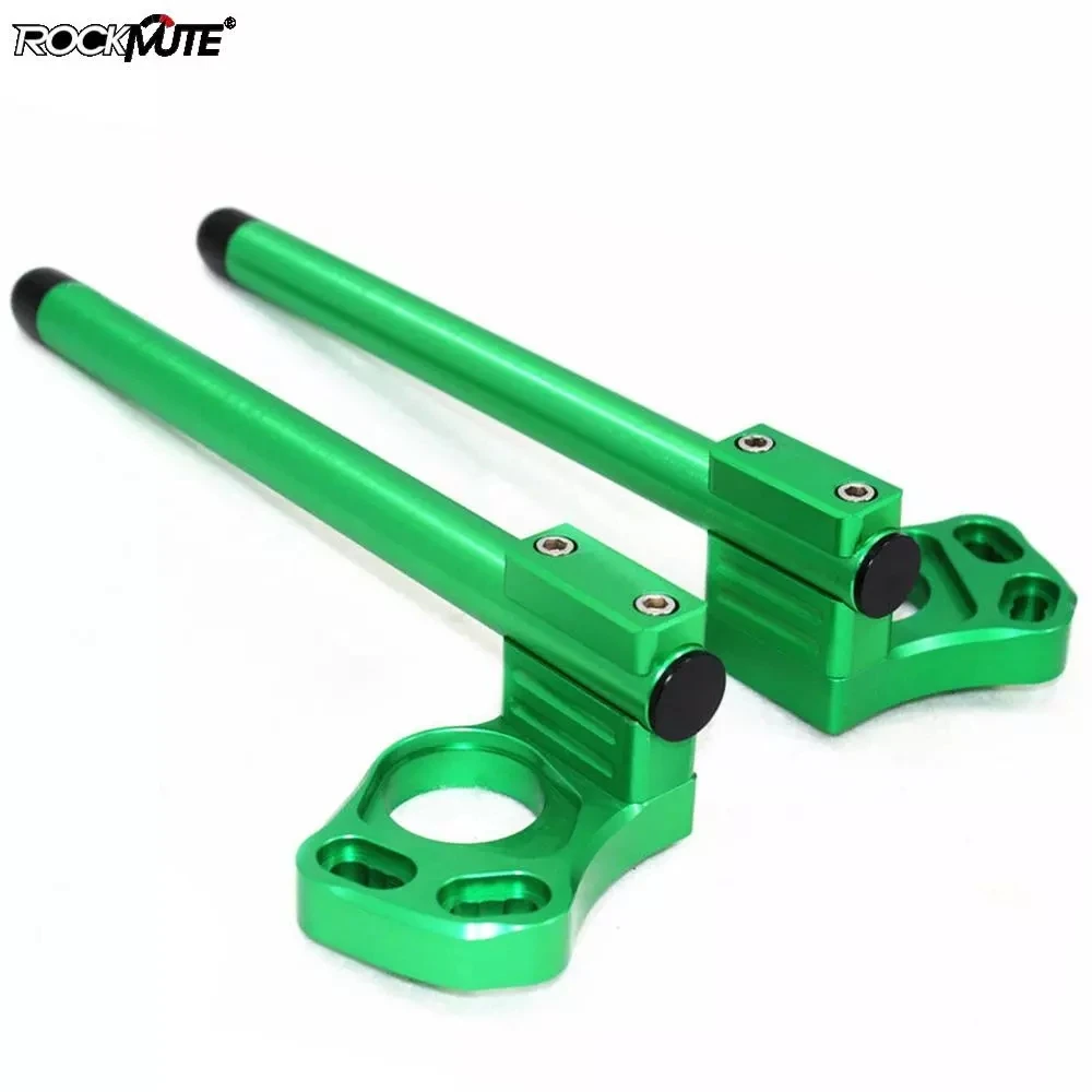 

Front Fork Tube Clip On Handlebar For Kawasaki EX300 Ninja300 2013-2017, EX250 Ninja250R 2008-2012, Split & Riser Handlebar