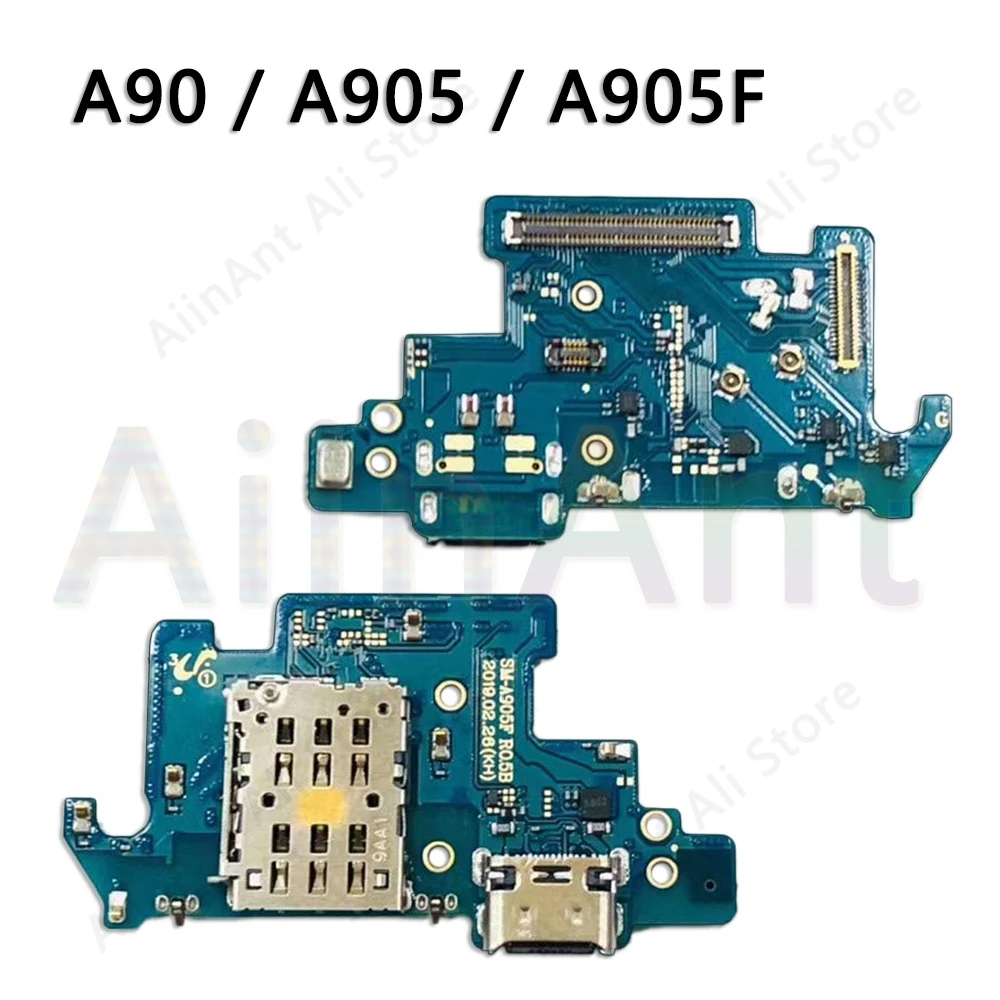 Гибкий кабель для зарядного устройства Samsung Galaxy M10 M20 M30 A70 A80 A90 A750 A920 A70S A71 A60 порт