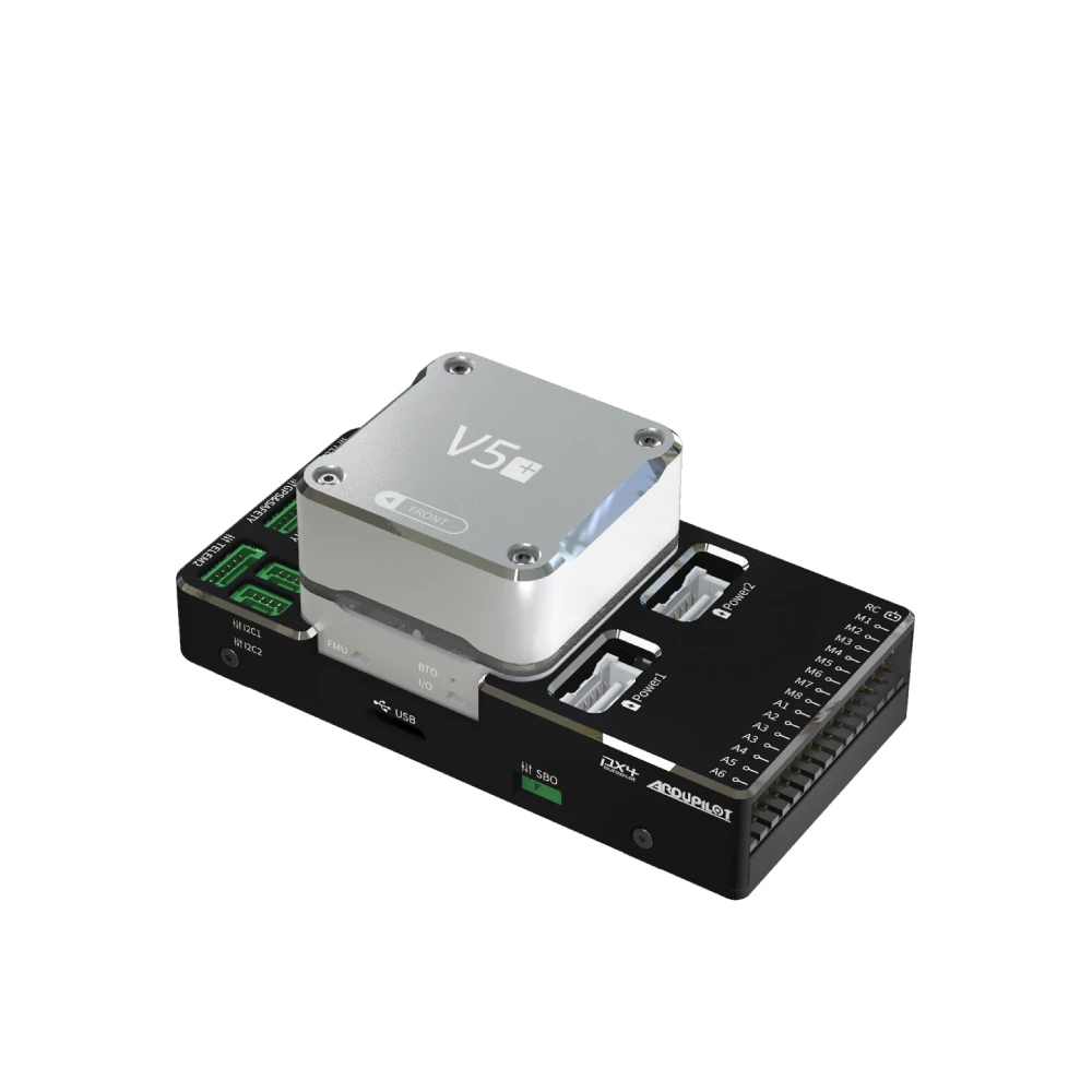 CUAV V5 + автопилот Полетный контроллер для FPV дрона квадрокоптера вертолета Pixhawk