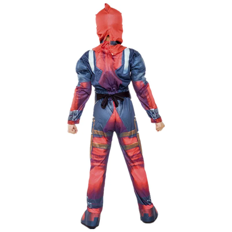 Детский костюм супергероя для косплея на Хэллоуин/Карнавал Дэдпул |