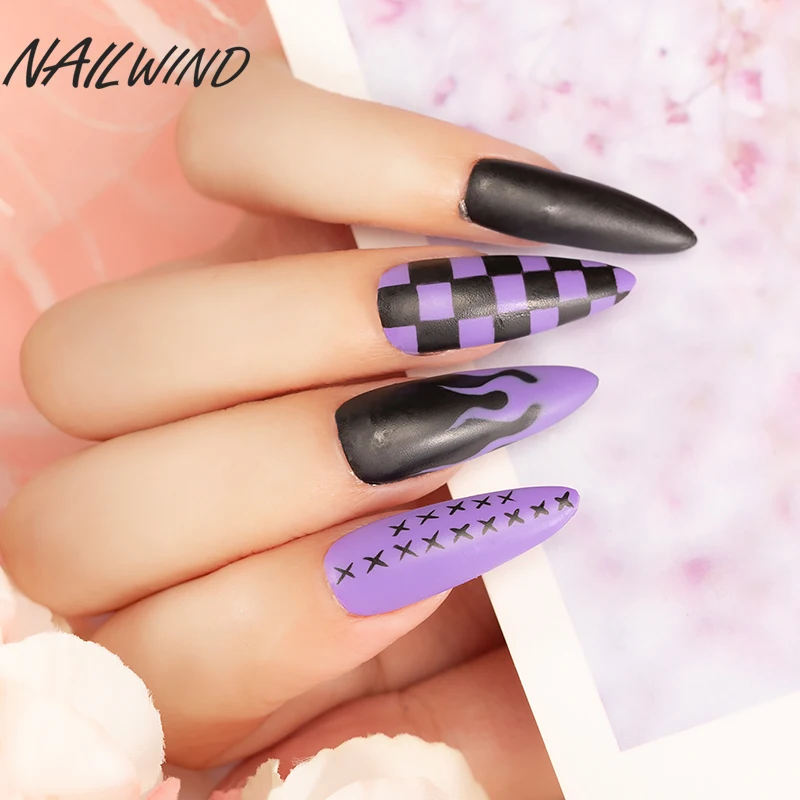 NAILWIND лак для ногтей 8 мл Гибридный маникюра Полупостоянный Светодиодный УФ