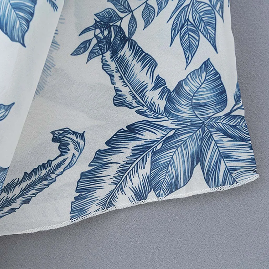 38 # Женская Длинная блузка с цветочным принтом свободная накидка кимоно кардиган