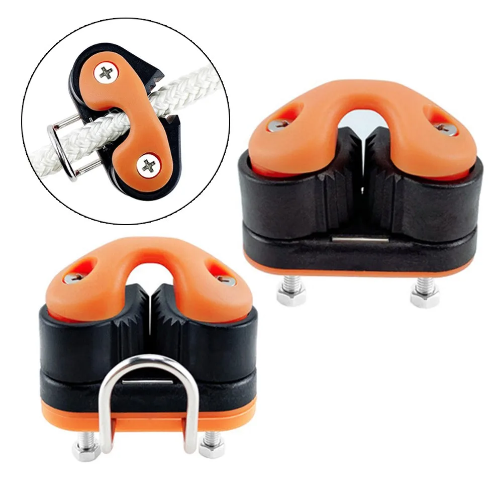 

Boat Fast Entry Cleats Canoe Kayaking Cleat Matic Fairlead 3-12mm Rope Kayak Boat Cam Cleat Marine Sailin Boats Accessories