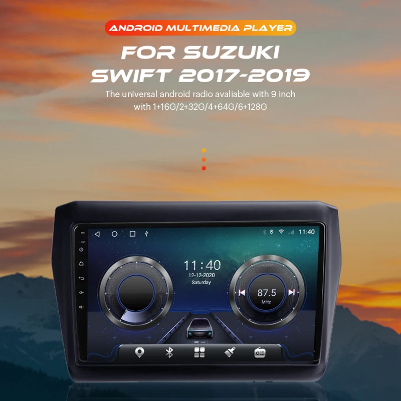 Автомагнитола AKAMATE 2DIN мультимедийный плеер с сенсорным экраном GPS Wi-Fi Bluetooth RDS IPS