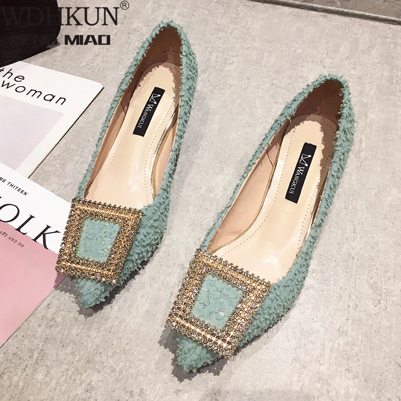 

Модные женские туфли-лодочки с застежкой; Женские туфли на высоких каблуках, элегантные туфли-стразы; Женская Офисная обувь; Обувь для женщи...