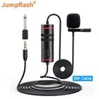 Микрофон Jumpflash, петличный микрофон для записи, для Youtube, iPhone 13