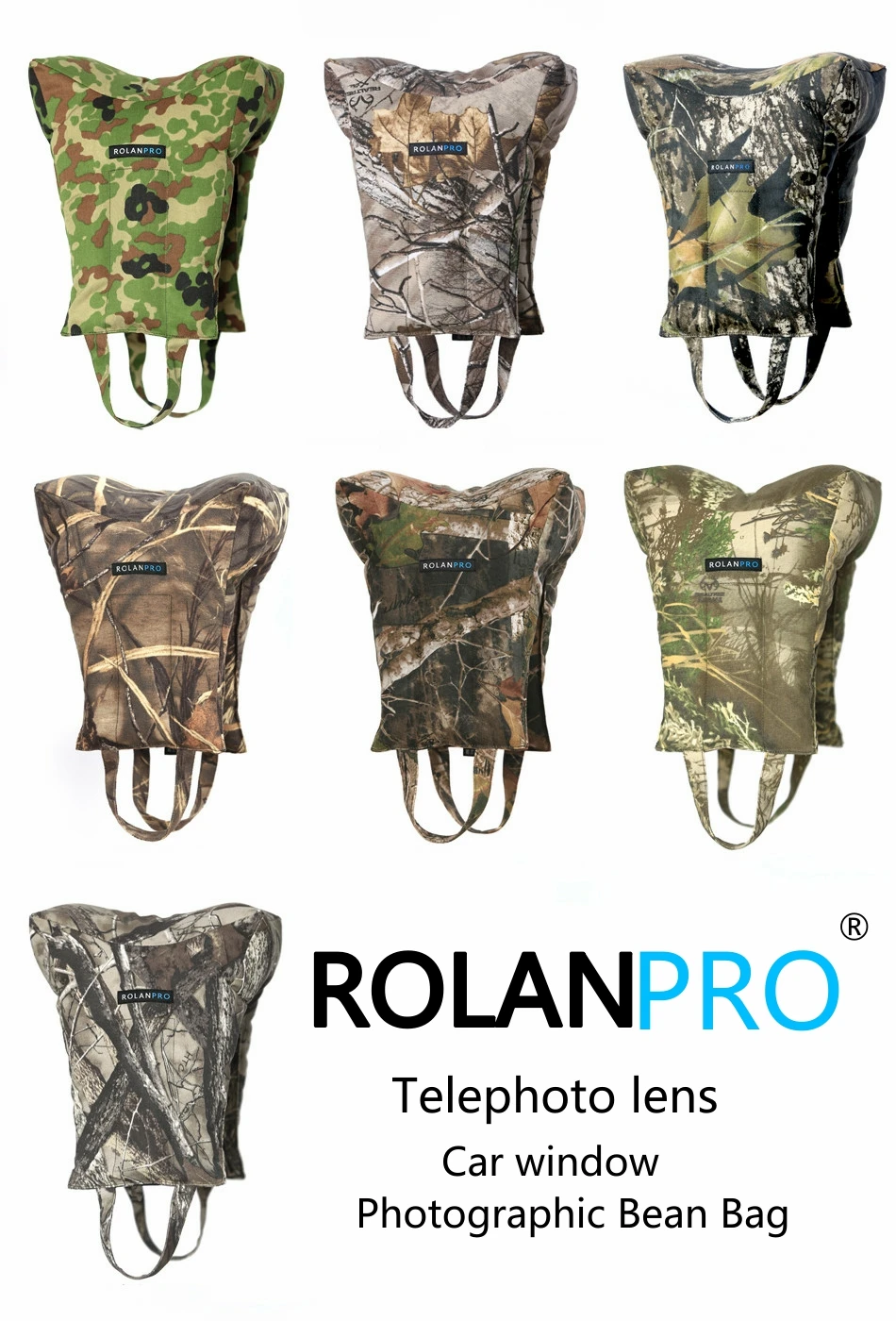 Фотографическая Подушка ROLANPRO для объектива пистолета мантиса (с застежкой