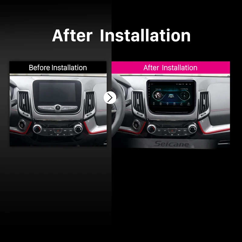 Seicane авто радио 10 1 &quotHD Android 8 Стерео GPS Navi для Changan CS55 2017 2018 с HD Bluetooth USB поддержка Carplay