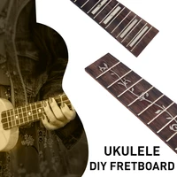 ukulele fingerboard diy replacement wooden ukulele neck fretboard solid rosewood ukulele fretboard