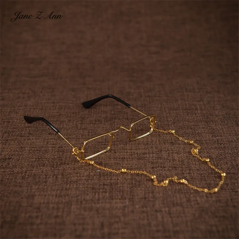 gold glasses Джейн Z Ann новорожденный дедушка парик фото шляпа очки игла стержня комбинация реквизит студия фотографии творческие идеи - Цвет: gold glasses