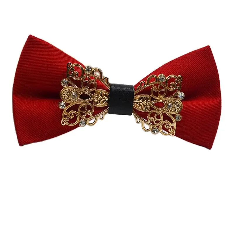 Роскошный бутик галстуки-бабочки для мужчин и женщин белая рубашка бабочка