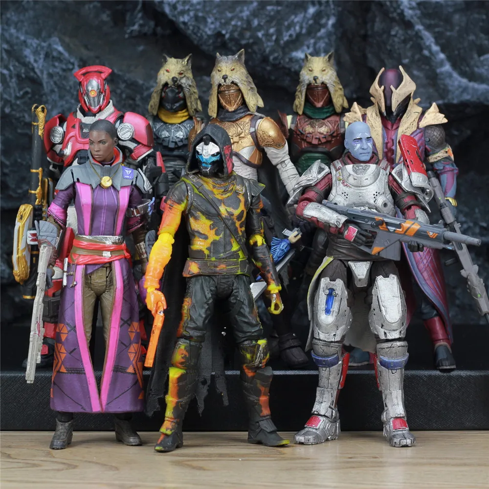 Игрушки McFarlane DESTINY 7 &quotЖелезный баннер Hunter Titan King's Fall Warlock экшн фигурка модели