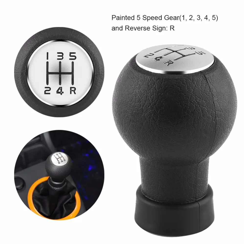 5 Speed Car Gear Shift Shifter Knob Stick Head For Suzuki Swift SX4 2005 2006 2007 2008 2009 2010 Sport Manual | Автомобили и