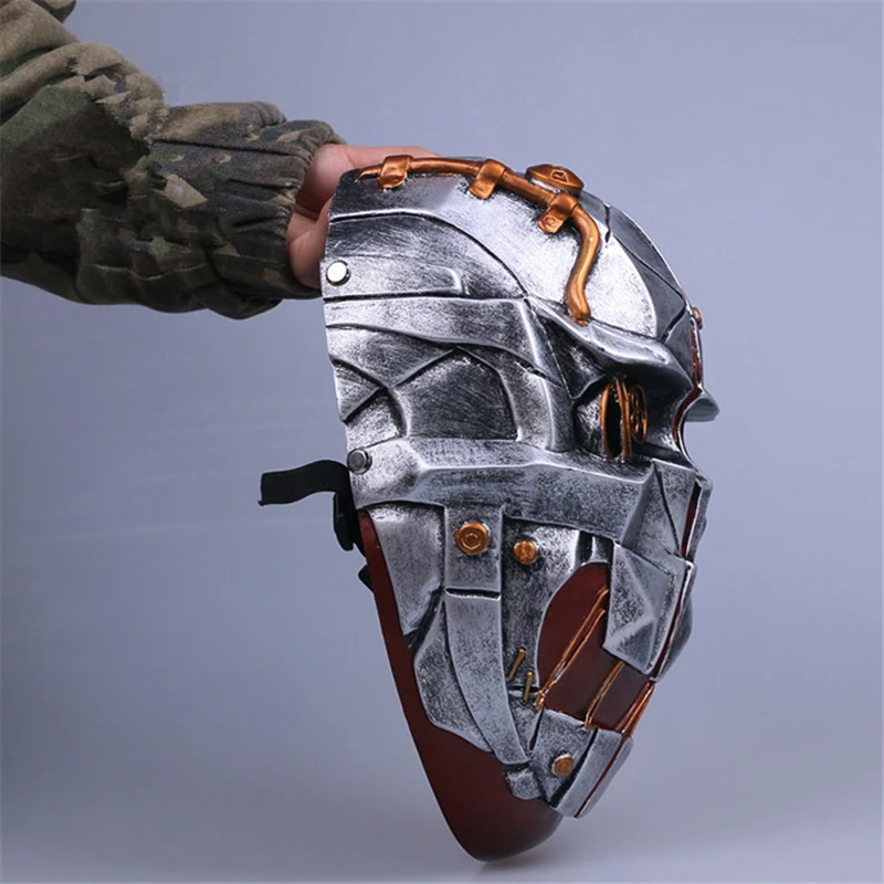 Dishonor 2 Корво аттано Маска Косплей GFRP маски для взрослых Хэллоуин костюм реквизит -