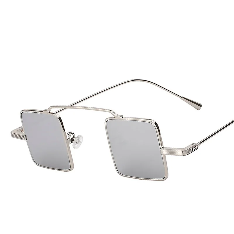Маленькие квадратные солнцезащитные очки в европейском стиле для мужчин и