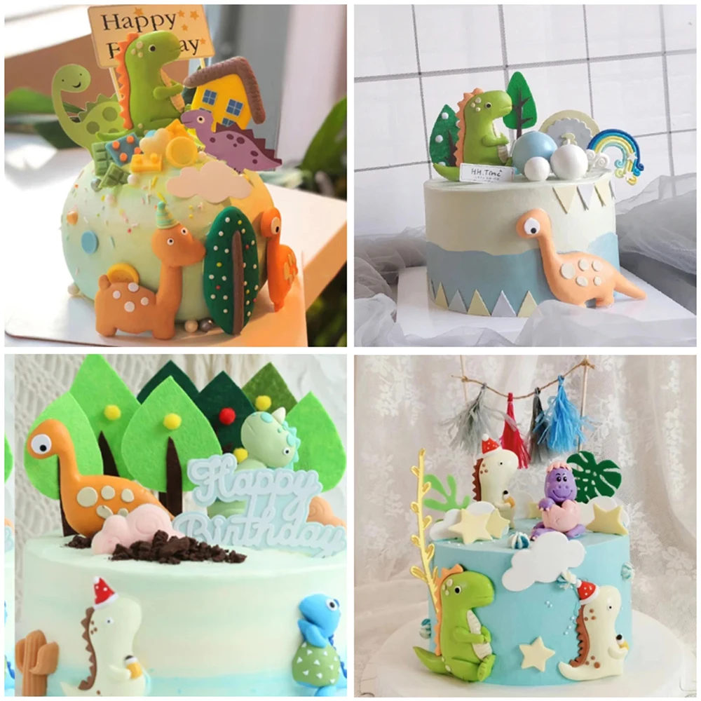 Силиконовые формы для торта в виде динозавра 8 форм | Дом и сад
