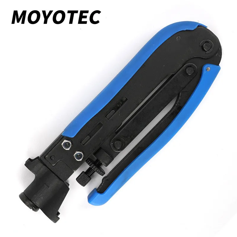 

MOYOTEC Multifunctional Dual Purpose Coaxial Cable F Head Squeeze Pliers Terminal Crimping Pliers Extrusion Tool