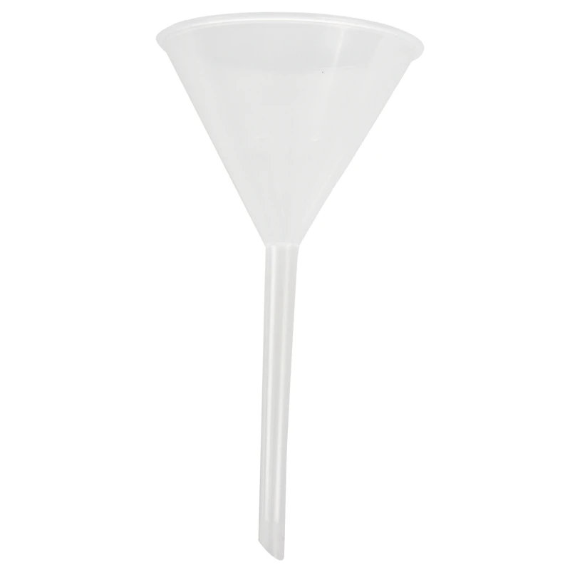 

90 mm plastic Transparent funnel for kitchen / lab / garage / car fluids