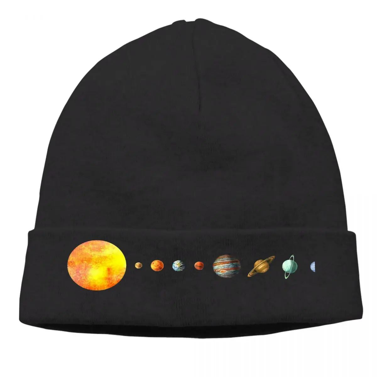 

Mars 2020 Perseverance Winter Warm Beanie Hats The Solar System Knit Bonnet Hipster Skullies Caps Earmuffs