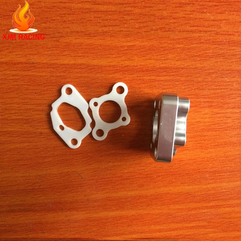 

CNC Alloy intake manifold set for Zenoah CY engines for 1/5 Rovan HPI Baja losi 5ive-T RC CAR PARTS
