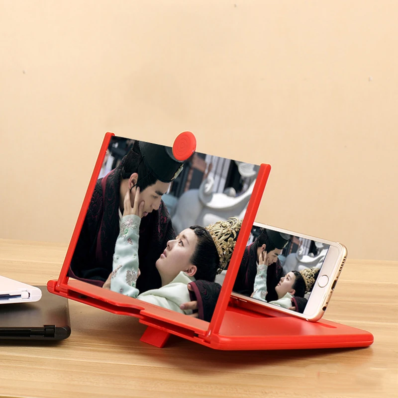 

10/12/14 Inch 3D HD mobile phone screen magnifier amplifier enlarge for mobile phone smartphone amplifier