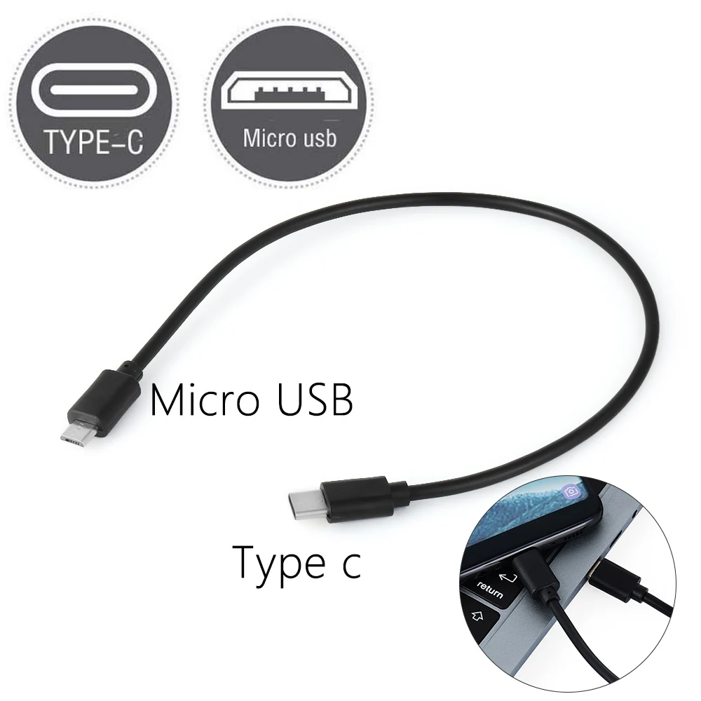 Высокое качество Тип C (USB C) к Micro USB Мужской синхронизации зарядки OTG зарядное