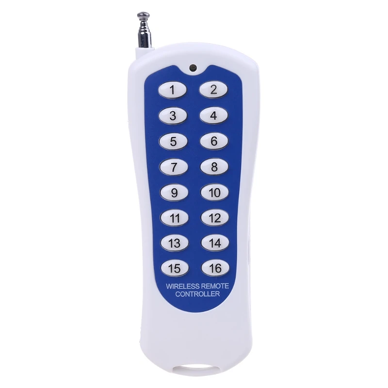 

DC12V 16CH RF Wireless Remote Control 16 Keys Wireless Transmitter for Alarm