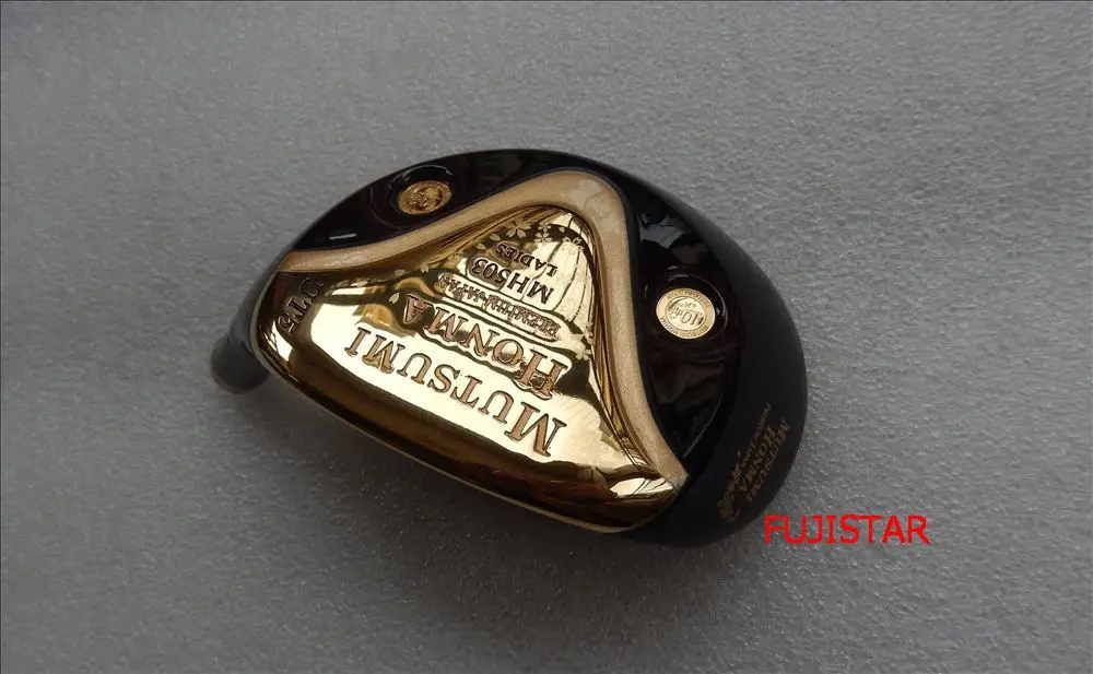 

FUJISTAR GOLF MUTSUMI HONMA MH503 Гибридная головка для гольфа #5 для леди последний 1 шт. в наличии 0,335 Размер hosel