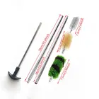 Набор для чистки тактического пистолета, набор инструментов для чистки трубки пистолета, 12GA 16GA 20GA 410GA, манометр, инструменты для чистки пистолета, аксессуары для охоты