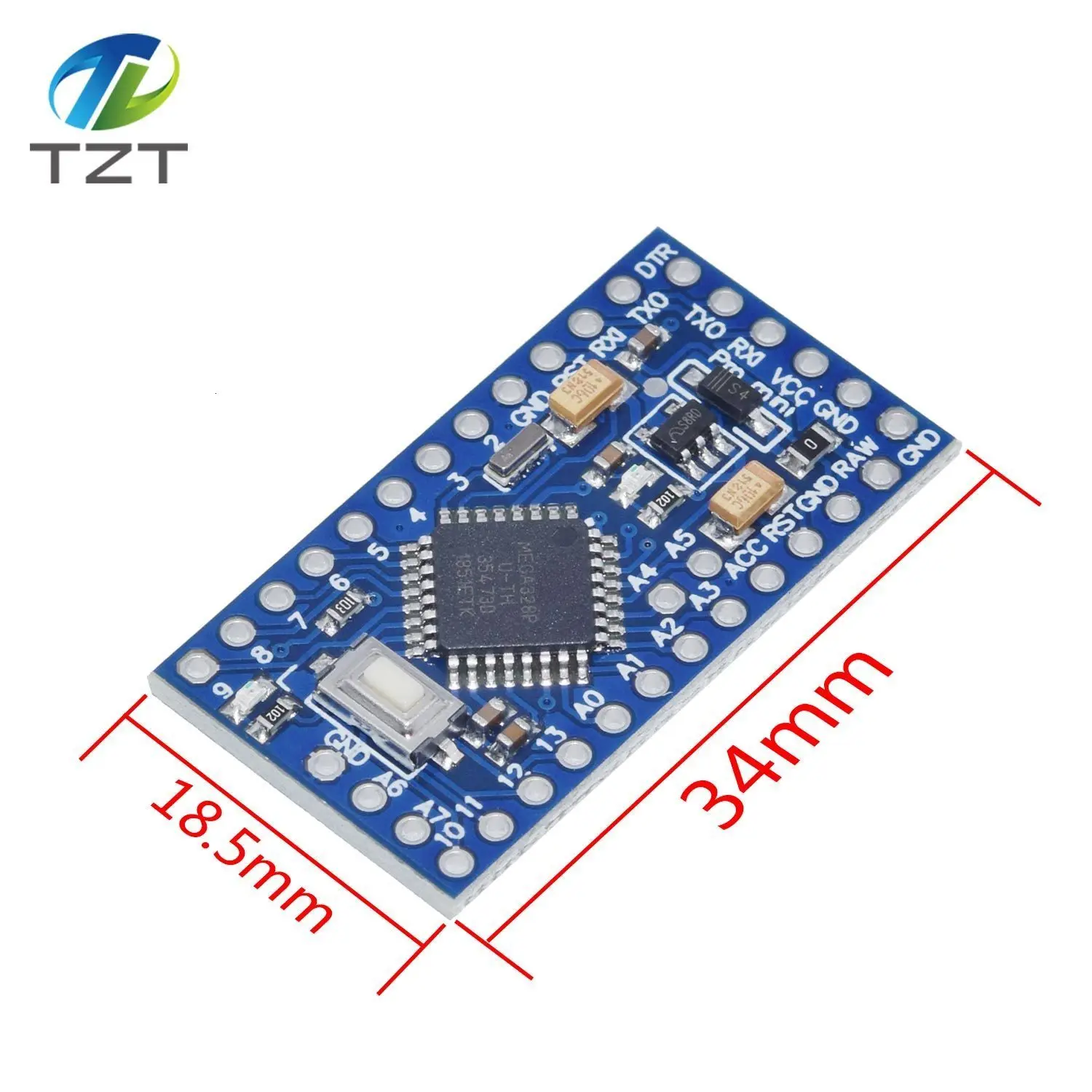 ATMEGA328P Pro Mini 328 мини ATMEGA328 5 В/16 МГц ATMEGA328 3,3 В 8 МГц для Arduino