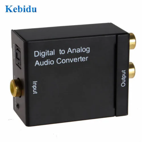 Коаксиальный оптоволоконный адаптер KEBIDU для цифровой аналоговой